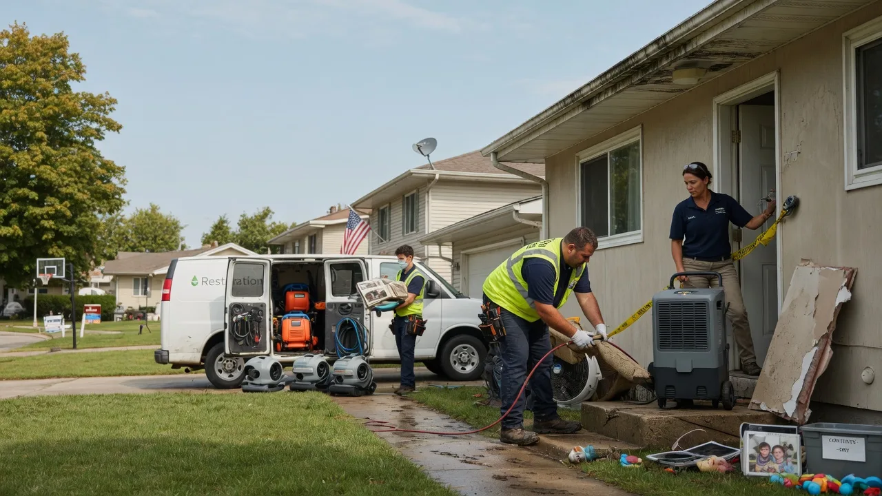 Water Damage Restoration in Gosport, IN near me